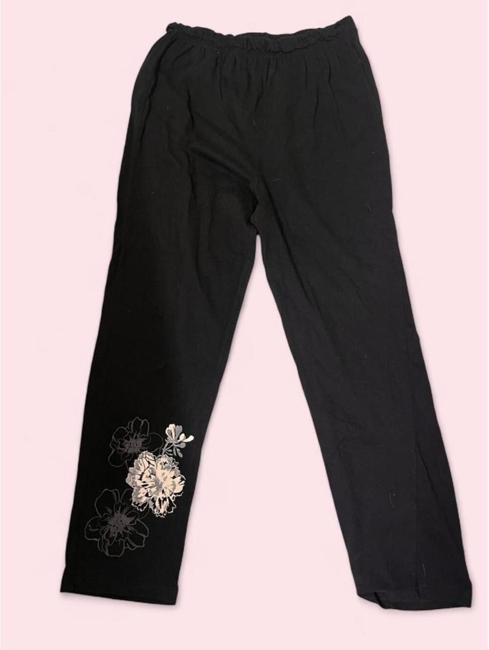 Woman Within Women's Black Trousers